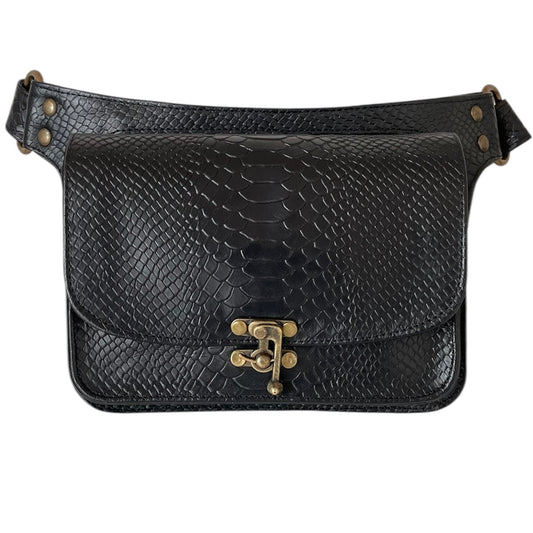 Black Mamba Crossbody Bag