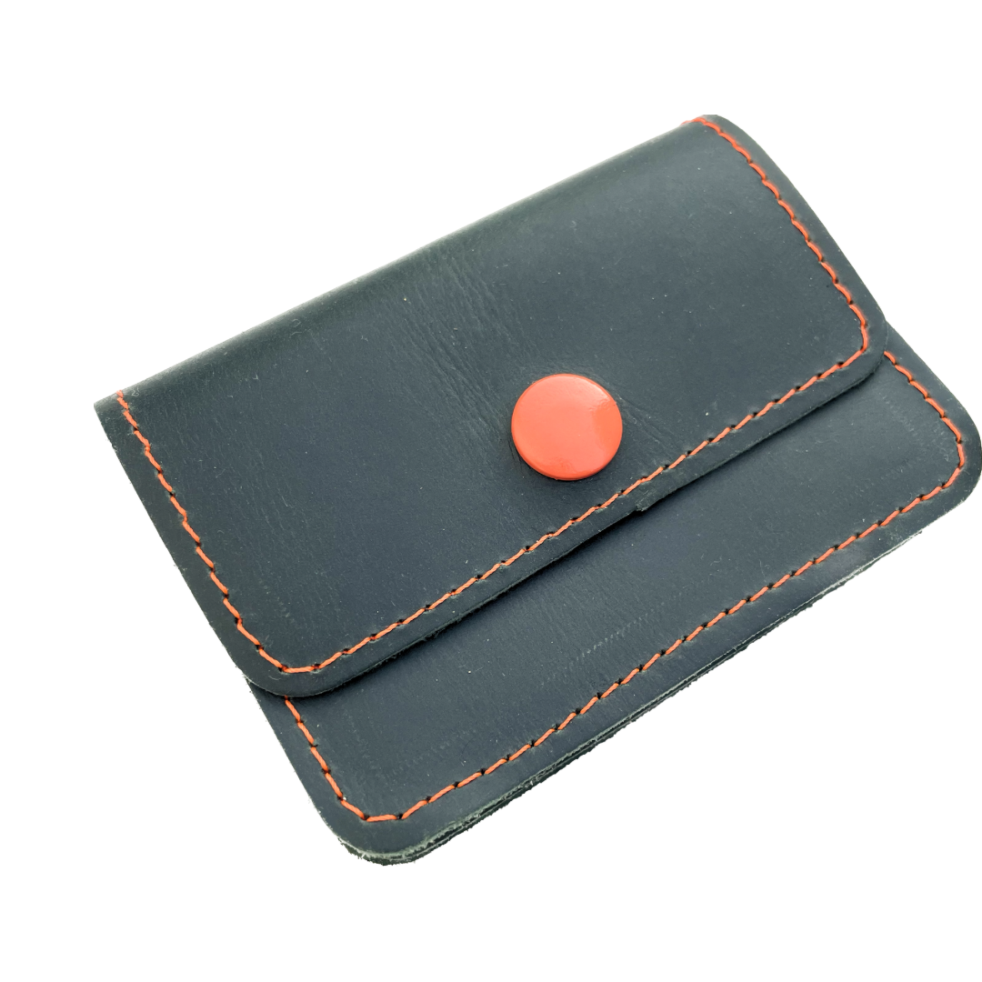 Musgo Repurposed Leather Coinpurse Cardholder